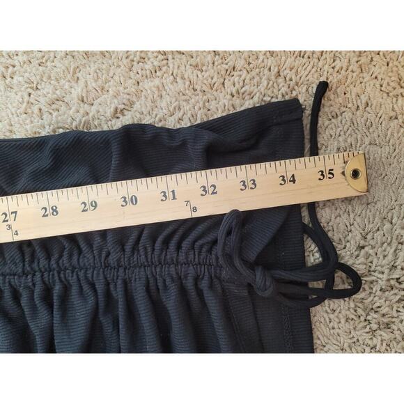 PRINCESS POLLY RIBBED LONG SLEEVE DRESS IN BLACK, SZ 12 - Picture 10 of 11